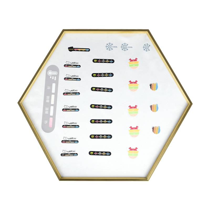 علامة ملابس أطفال ذكية بدون درزات تستشعر الحرارة