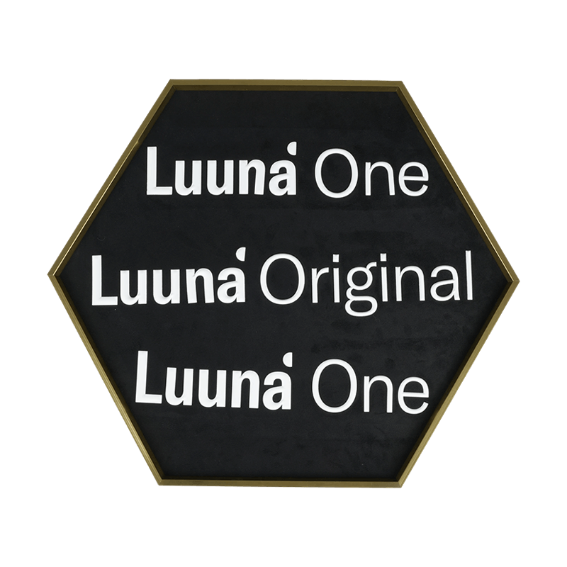 شعار منقوش بالسيليكون ثلاثي الأبعاد